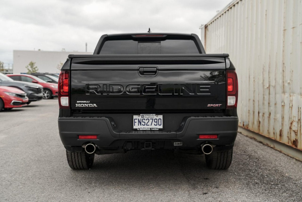 2025 Honda Ridgeline SPORT AWD; TOIT CAMERA ANGLES MORT SIEGE CHAUFFANT