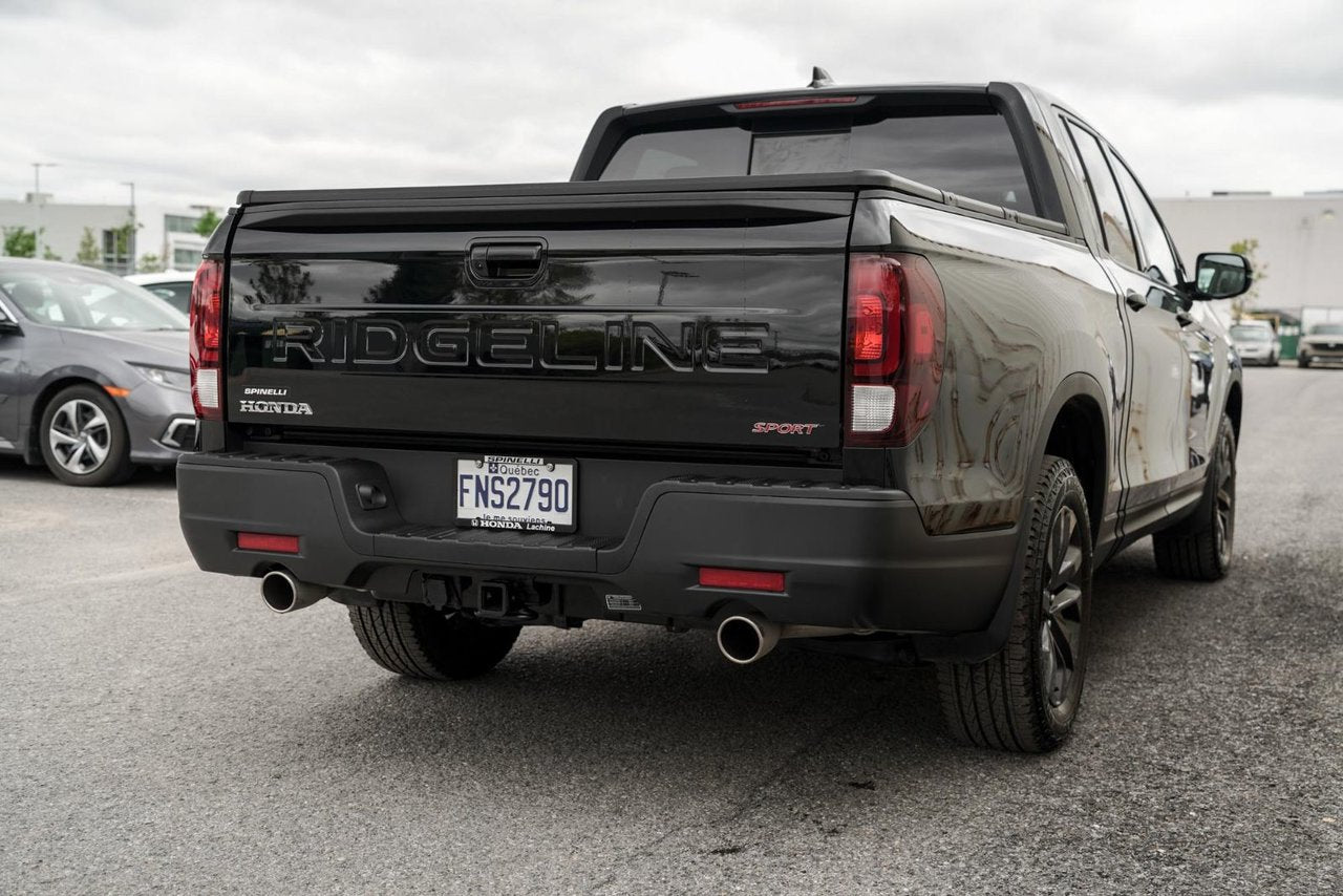 2025 Honda Ridgeline SPORT AWD; TOIT CAMERA ANGLES MORT SIEGE CHAUFFANT