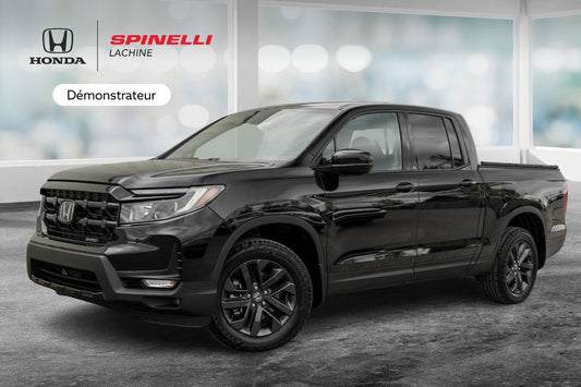 2025 Honda Ridgeline SPORT AWD; TOIT CAMERA ANGLES MORT SIEGE CHAUFFANT