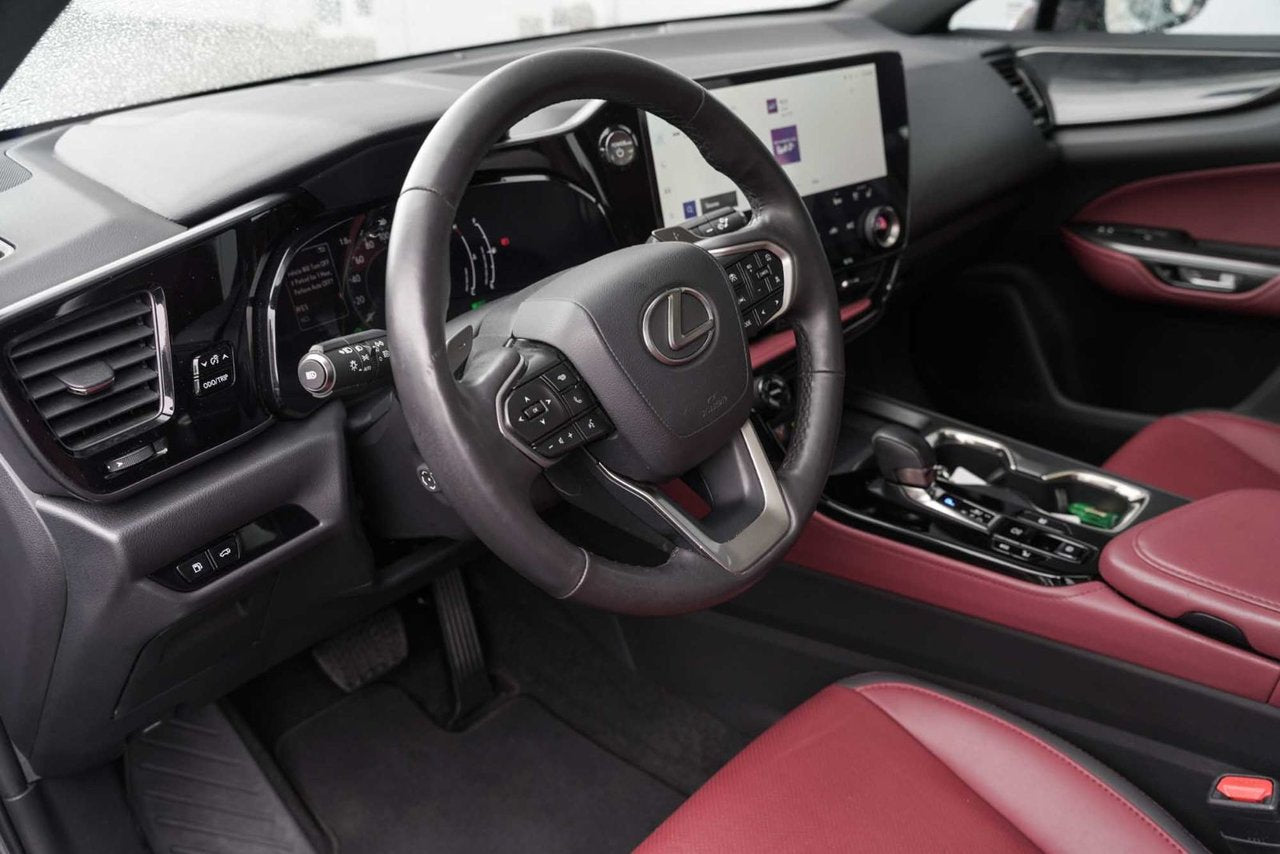 2022 Lexus NX 350h 350h DEMO LUXURY HYBRIDE CUIR ROUGE TOIT PANO NAV