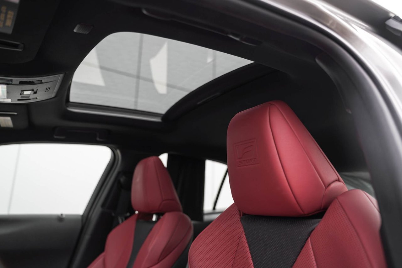 2021 Lexus UX 250h F SPORT 1 AWD CUIR ROUGE CARPLAY