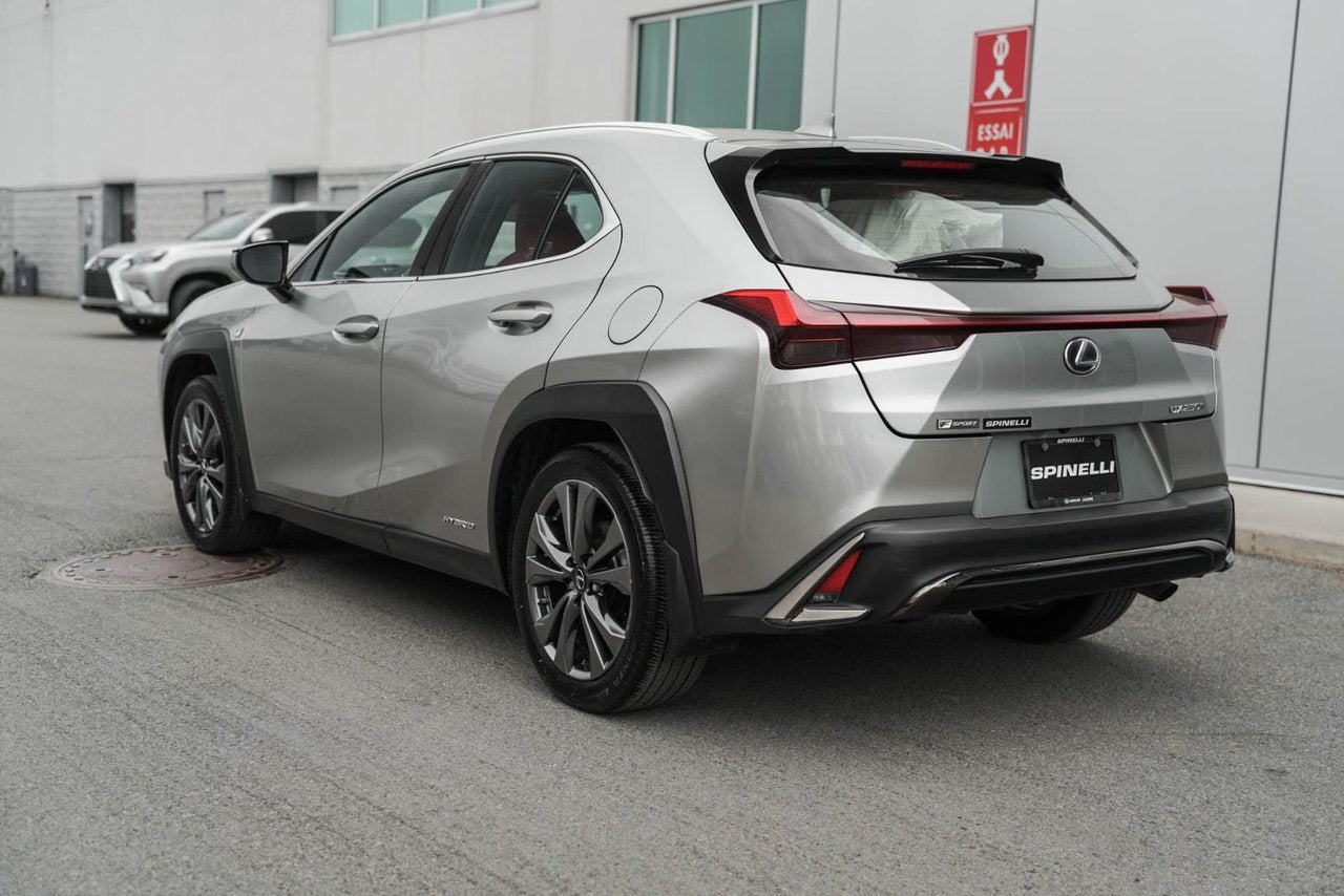 2021 Lexus UX 250h F SPORT 1 AWD CUIR ROUGE CARPLAY