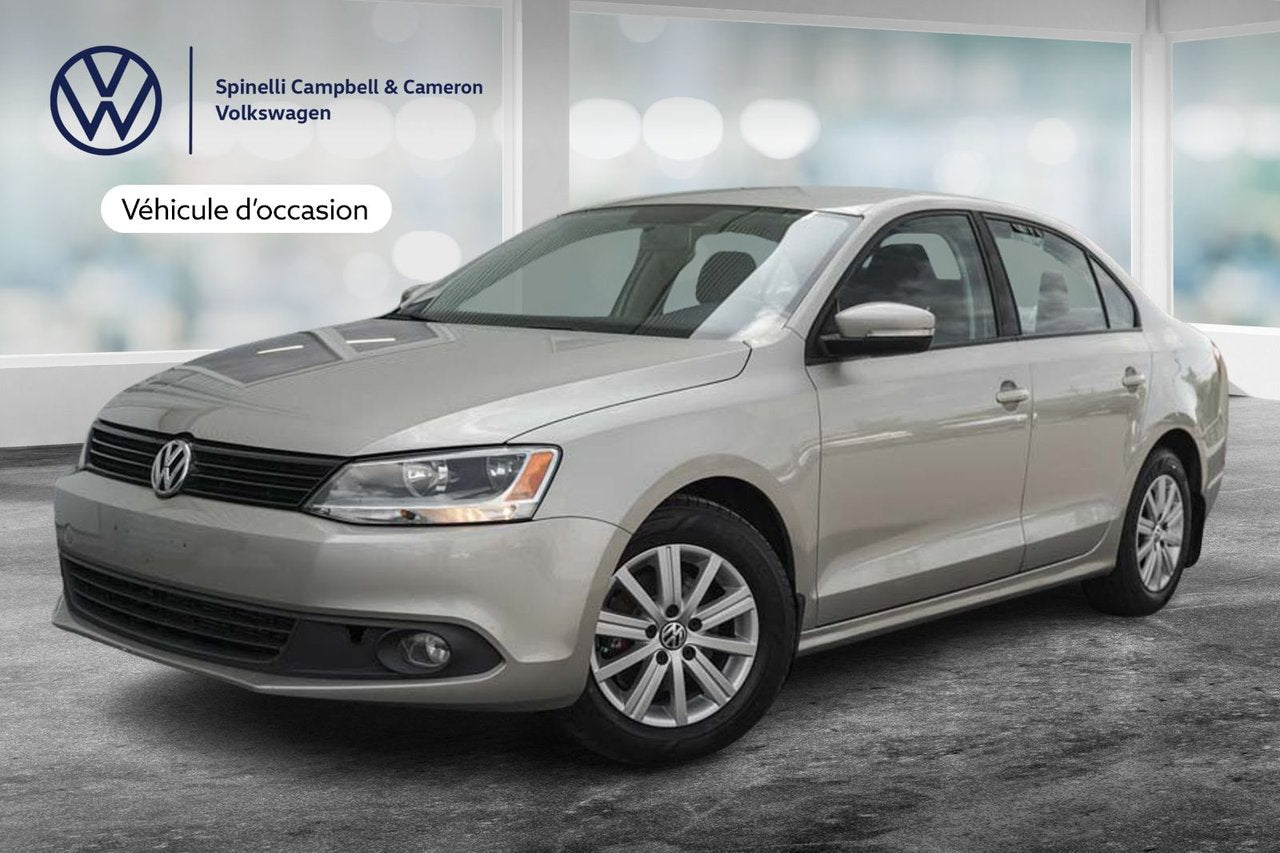 2012 Volkswagen Jetta Sedan COMFORTLINE/AC/BLUETOOTH/GR ELECTRIQUE