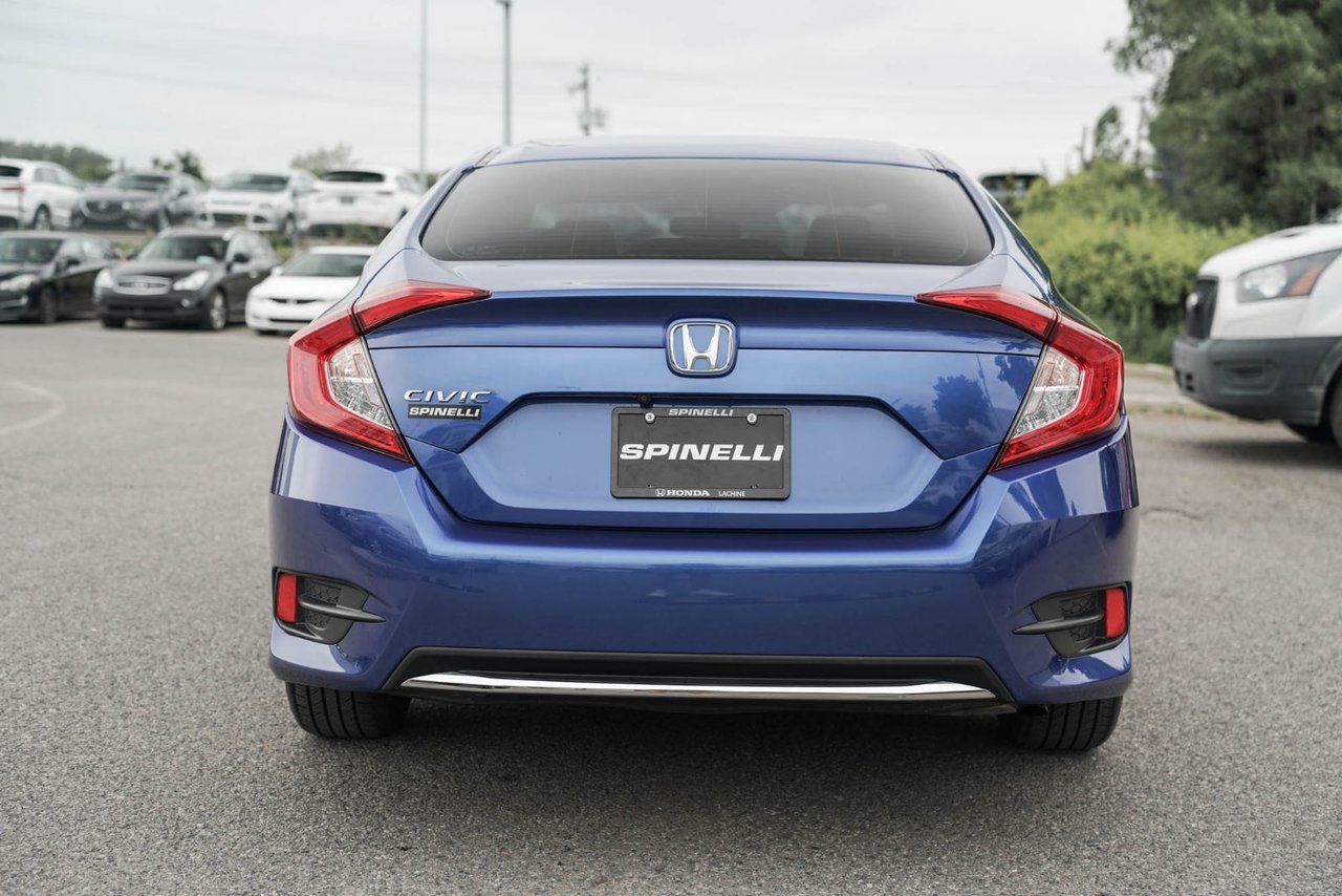 2021 Honda Civic Sedan LX AUTO: CAMERA SIEGES CHAUFFANT MAGS *BAS/LOW KM*