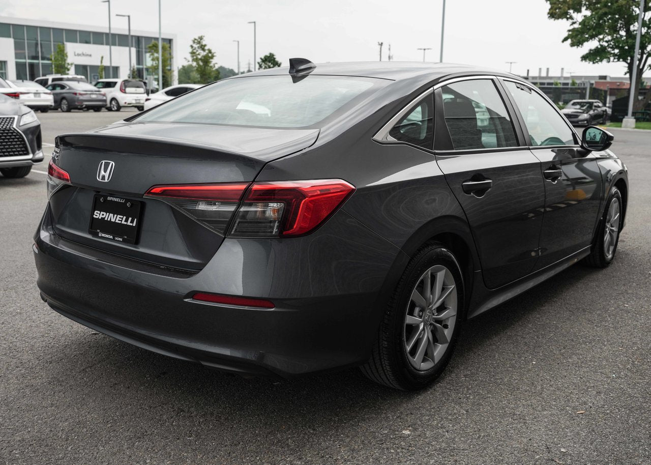 2023 Honda Civic Sedan EX; TOIT CAMERA ANGLES MORT SIEGE+VOLANT CHAUFFANT