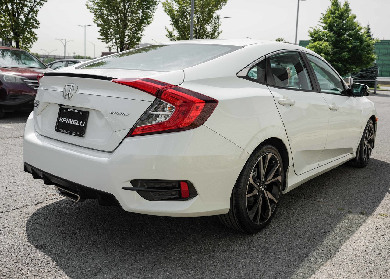 2020 Honda Civic Sedan SPORT; TOIT CAMERA LANEWATCH SIEGES CHAUFFANT MAGS