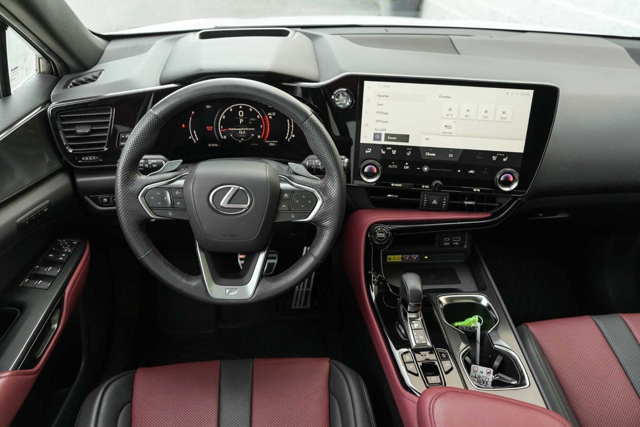 2022 Lexus NX 350 F SPORT 2 CUIR ROUGE NAVI BAS KM