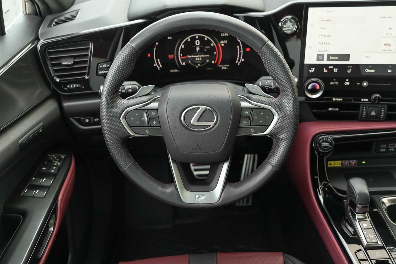 2022 Lexus NX 350 F SPORT 2 CUIR ROUGE NAVI BAS KM