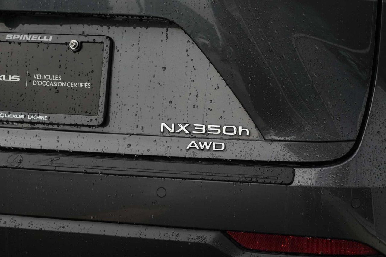 2022 Lexus NX 350h 350h DEMO LUXURY HYBRIDE CUIR ROUGE TOIT PANO NAV