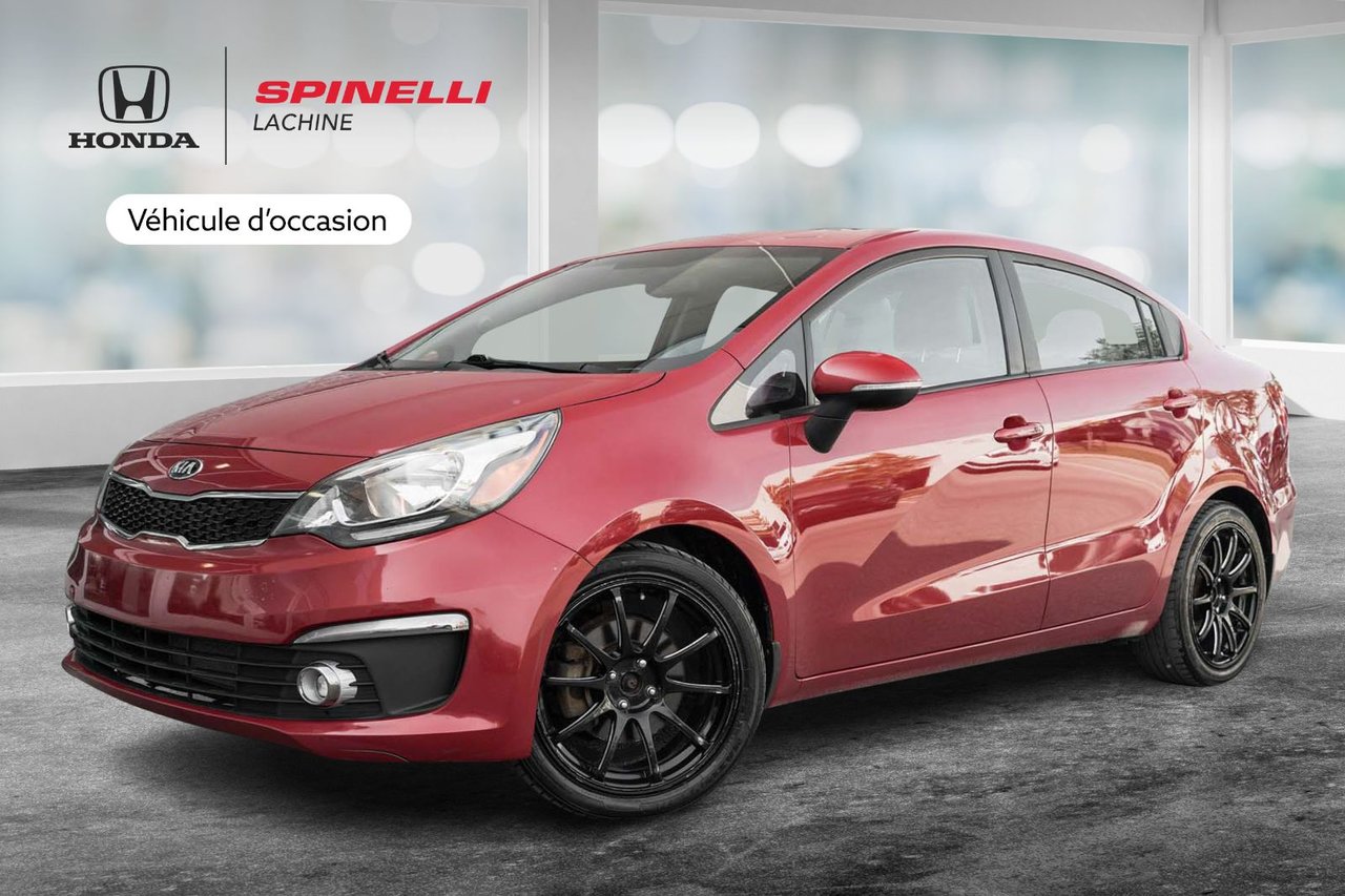 2016 Kia Rio SX; CUIR TOIT CAMERA SIEGE CHAUFFANT BLUETOOTH MAG
