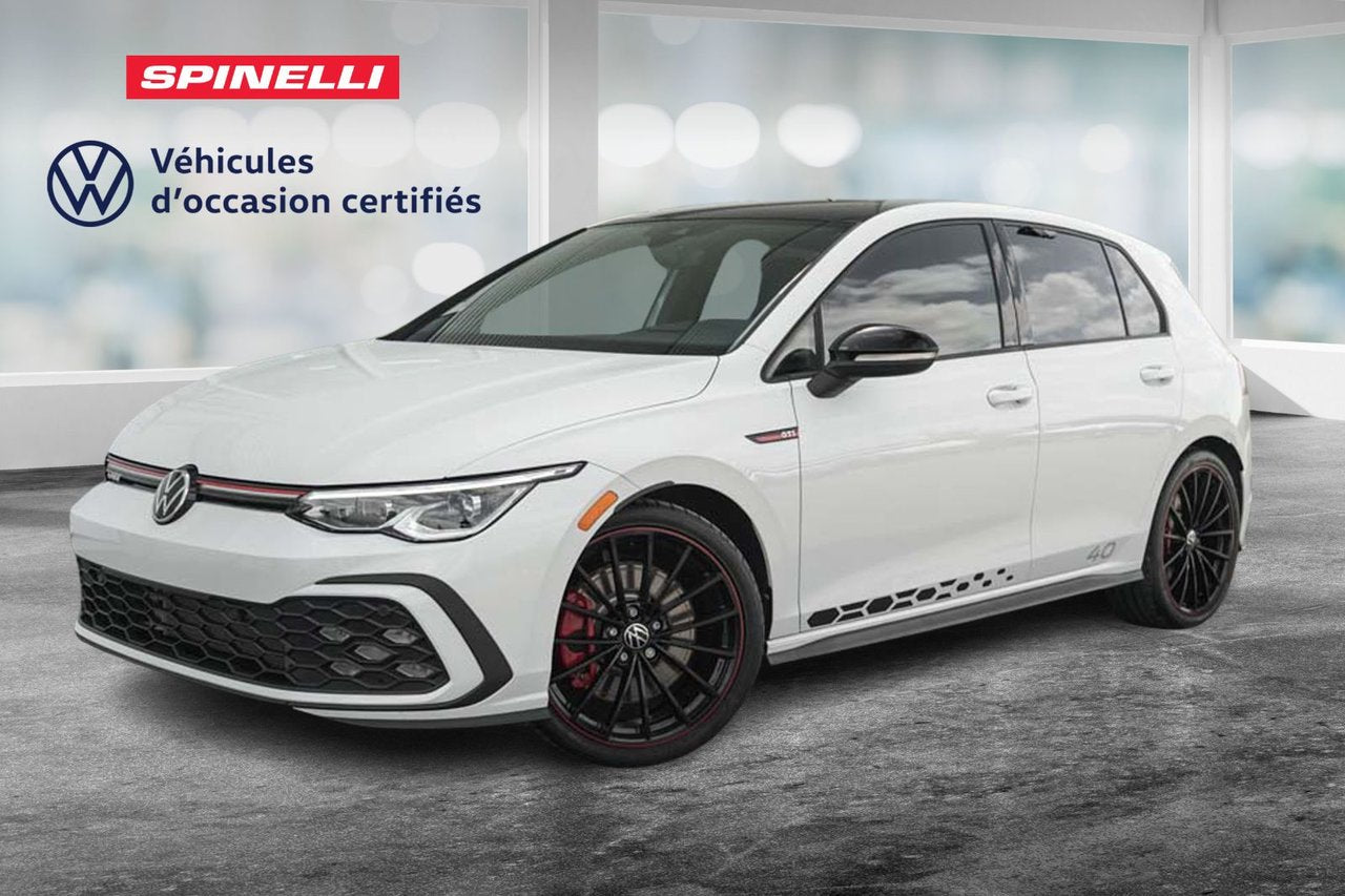 2023 Volkswagen Golf GTI 40EM ANNIVERSAIRE/HUD/KEYLESS/BLINDSPOT/SONAR
