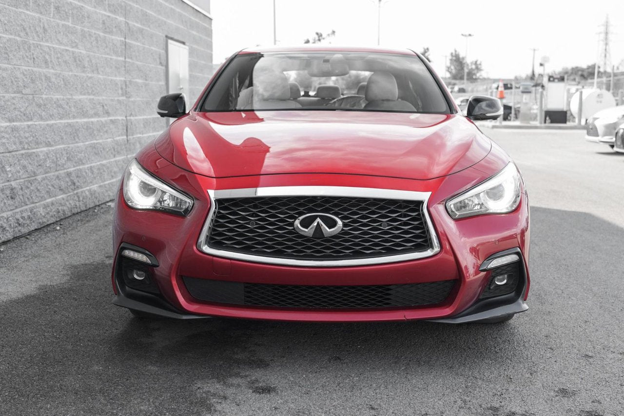 2019 Infiniti Q50S 3.0t Red Sport 400 AWD BAS KM CUIR TOIT NAVI BOSE
