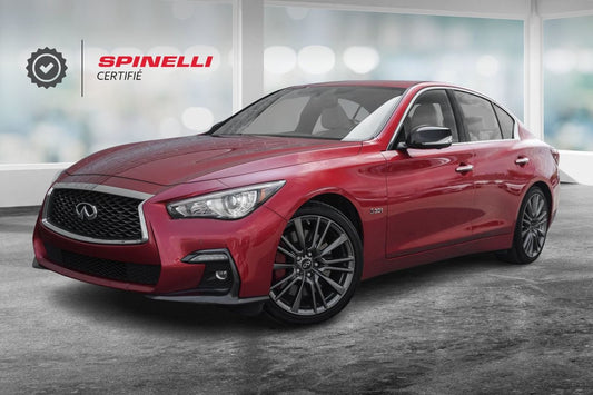 2019 Infiniti Q50S 3.0t Red Sport 400 AWD BAS KM CUIR TOIT NAVI BOSE