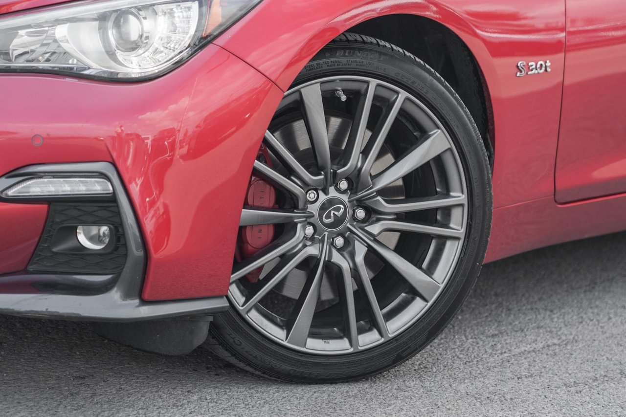 2019 Infiniti Q50S 3.0t Red Sport 400 AWD BAS KM CUIR TOIT NAVI BOSE