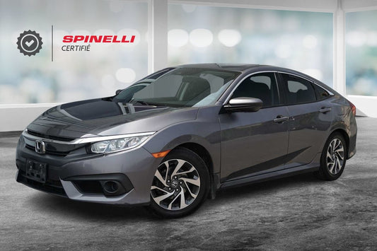 2017 Honda Civic Sedan EX/KEYLESS/SUNROOF/CAMERA/LANE ASSIST/DEMARREUR