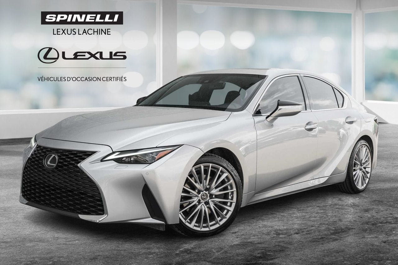 2021 Lexus IS 300 LUXURY LOW KM AWD NAVI TOIT CUIR CARPLAY