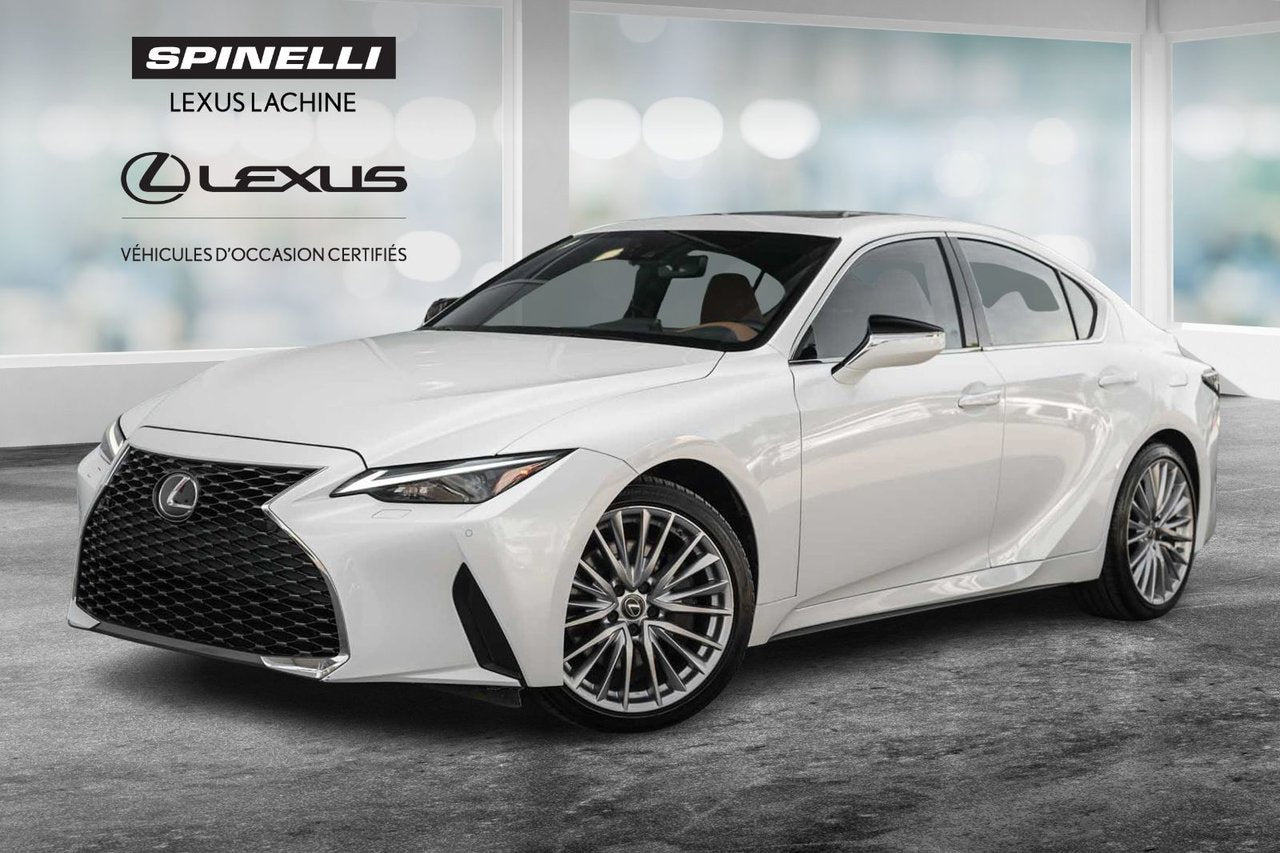 2021 Lexus IS 300 AWD LUXURY BAS KM CUIR TOIT NAVI CARPLAY