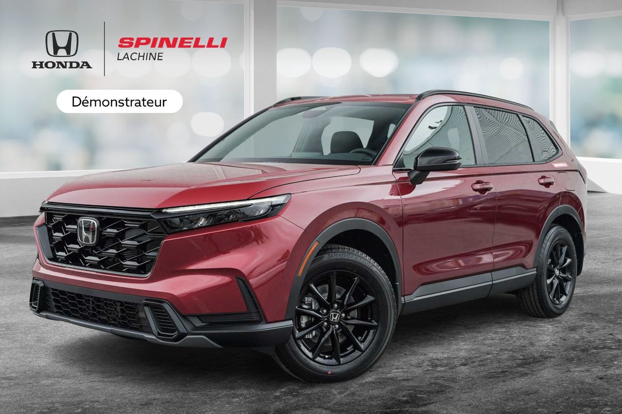 2026 Honda CR-V HYBRID SPORT AWD; TOIT CAMERA ANGLES MORT SIEGE CHAUFFANT