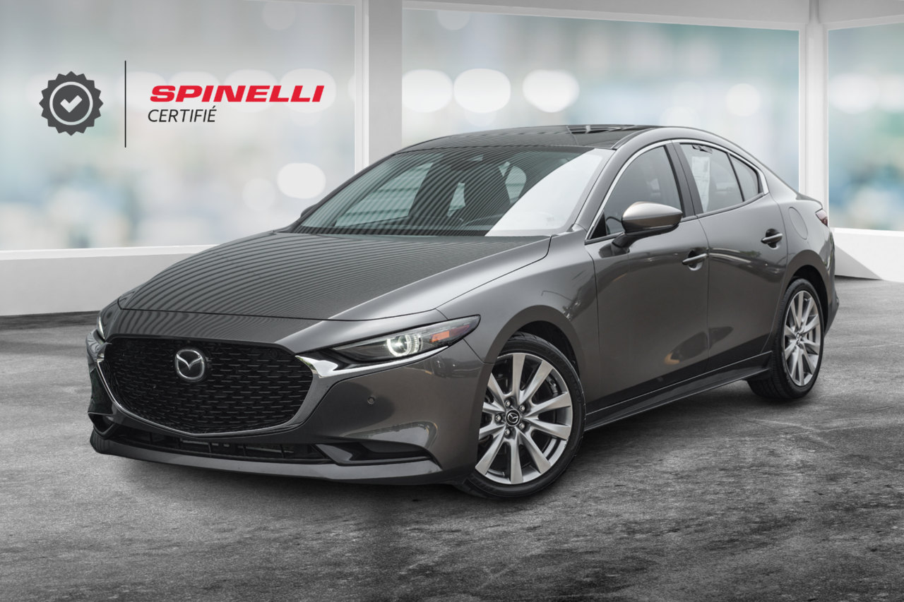 2021 Mazda Mazda3 GT/AWD/SUNROOF/KEYLESS/HUD/NAVI/BOSSE SOUND SYSTEM