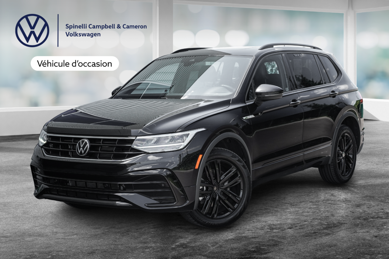 2022 Volkswagen Tiguan COMFORTLINE/AWD/RLINE/BLK EDITION/SUNROOF/KEYLESS/