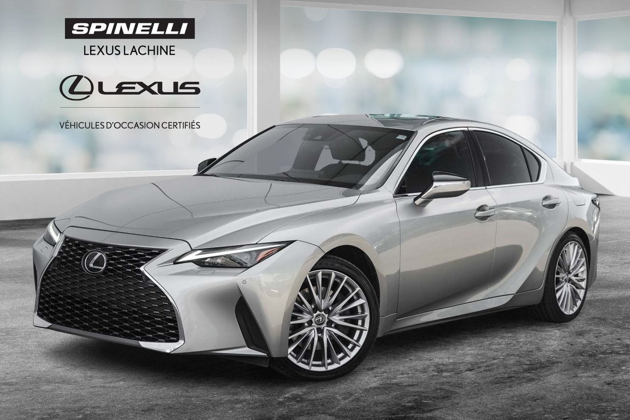 2022 Lexus IS 300 DEMO LUXURY AWD CUIR TOIT NAVI CARPLAY