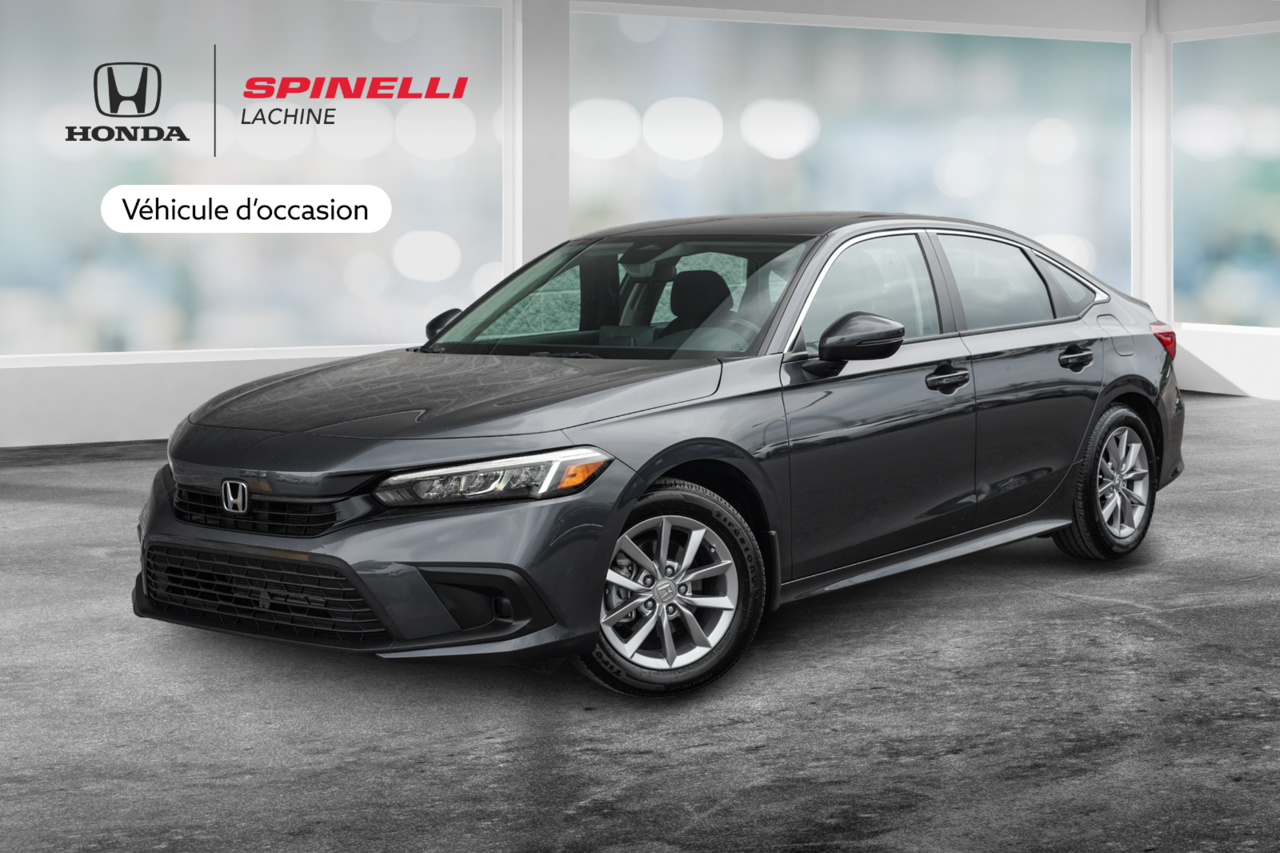 2023 Honda Civic EX; TOIT CAMERA ANGLES MORT SIEGE+VOLANT CHAUFFANT