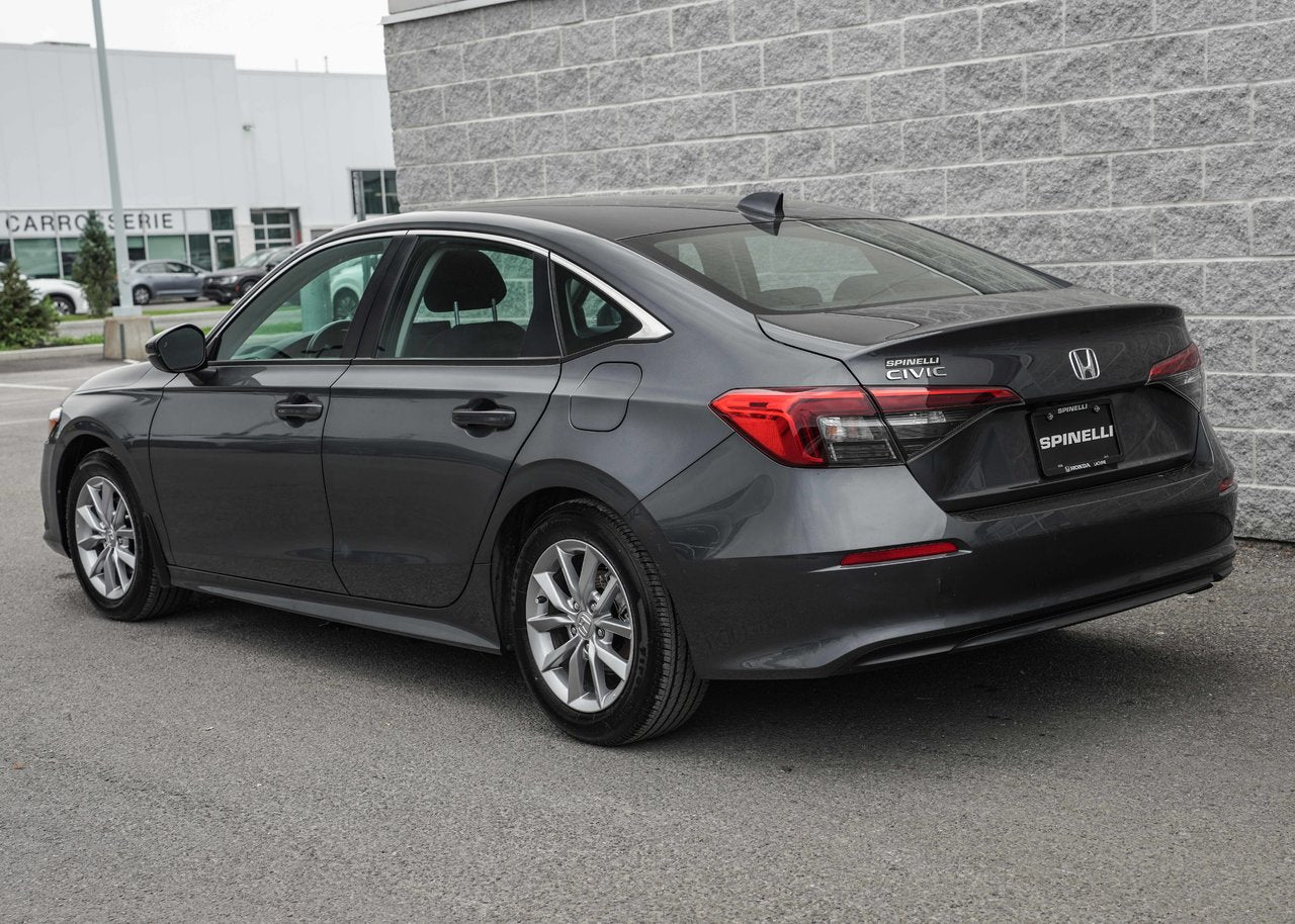 2023 Honda Civic Sedan EX; TOIT CAMERA ANGLES MORT SIEGE+VOLANT CHAUFFANT
