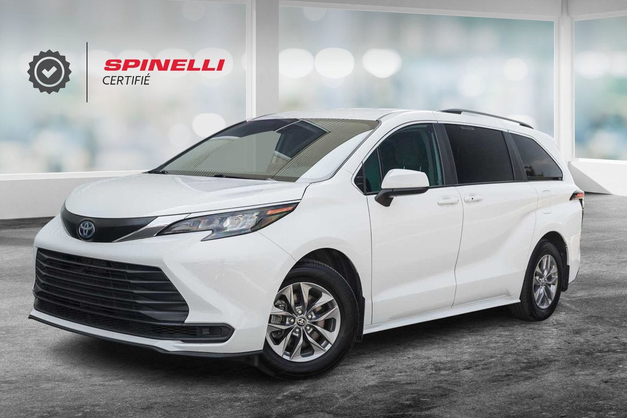 2024 Toyota Sienna LE/HYBRID/AWD/3EM RANGÉ/