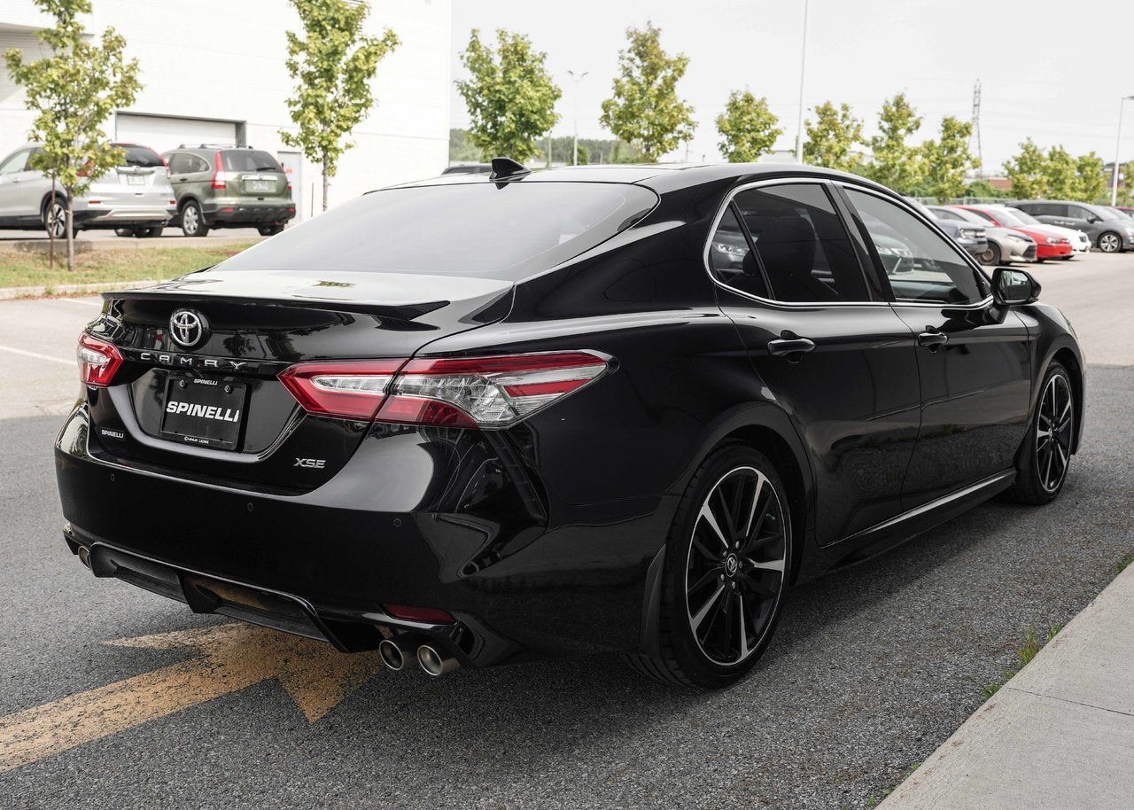2018 Toyota Camry XSE V6 CUIR ROUGE SON JBL TOIT CARPLAY CAMERA 360