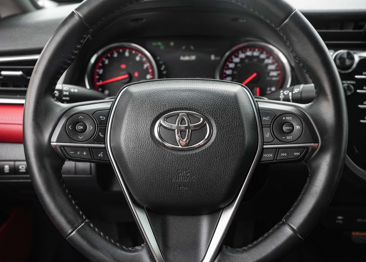 2018 Toyota Camry XSE V6 CUIR ROUGE SON JBL TOIT CARPLAY CAMERA 360