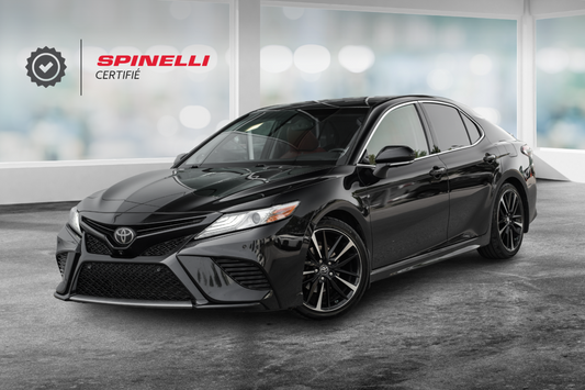 2018 Toyota Camry XSE V6 CUIR ROUGE SON JBL TOIT CARPLAY CAMERA 360