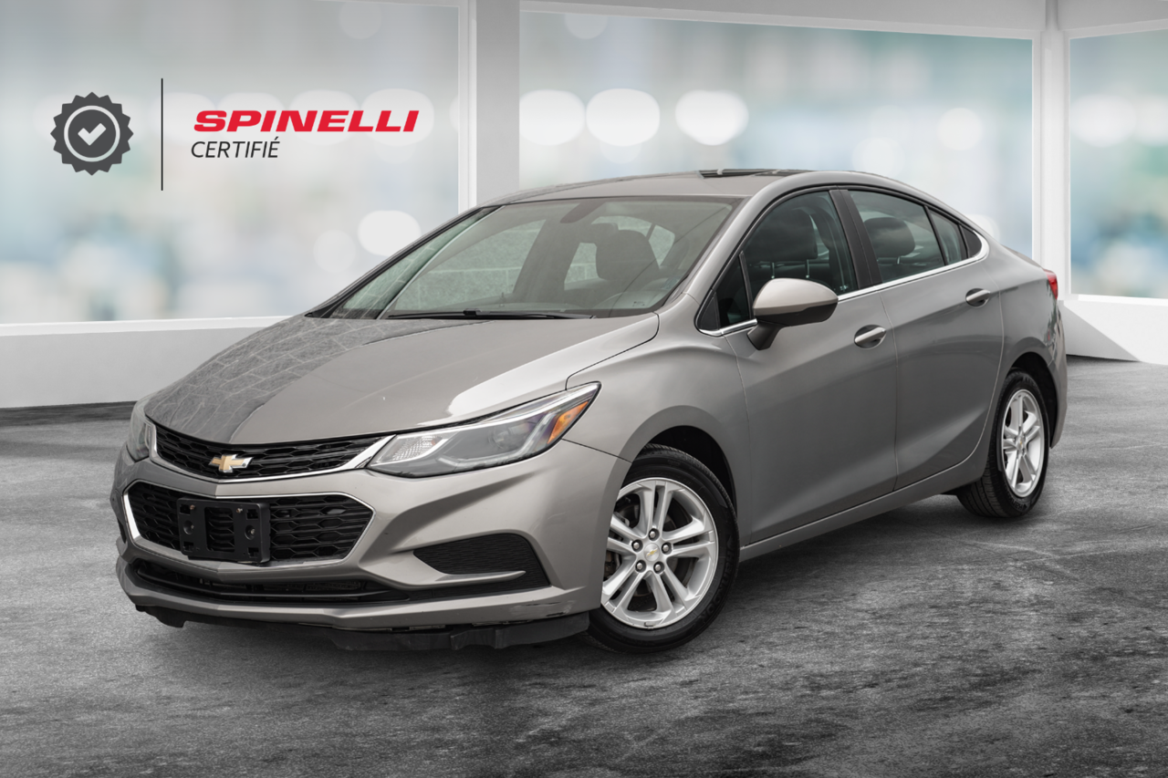 2018 Chevrolet Cruze LT AUTO; TOIT CAMERA SIEGES CHAUFFANT CARPLAY MAGS