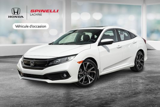2020 Honda Civic Sedan SPORT; TOIT CAMERA LANEWATCH SIEGES CHAUFFANT MAGS