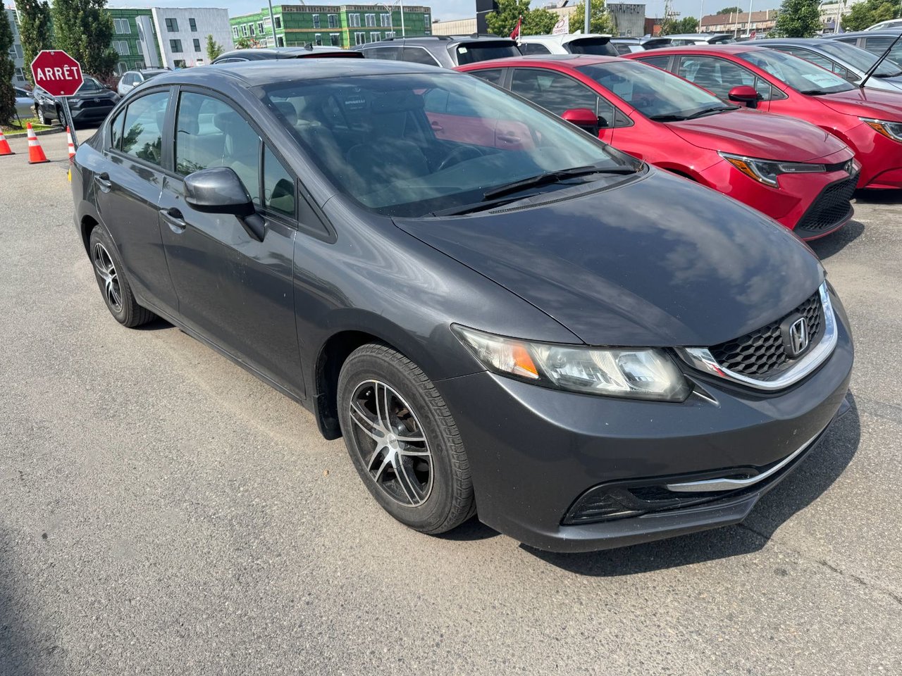 2013 Honda Civic Sdn LX MANUELLE; A/C SIÈGES CHAUFFANT **BAS/LOW KM**