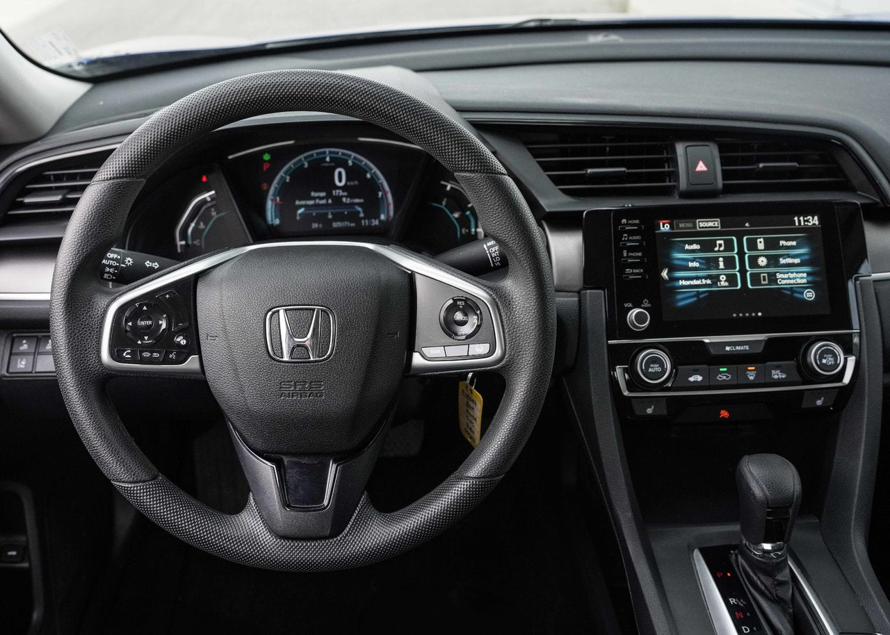 2019 Honda Civic Sedan LX AUTO; A/C CAMERA SIEGES CHAUFFANT *BAS/LOW KM*