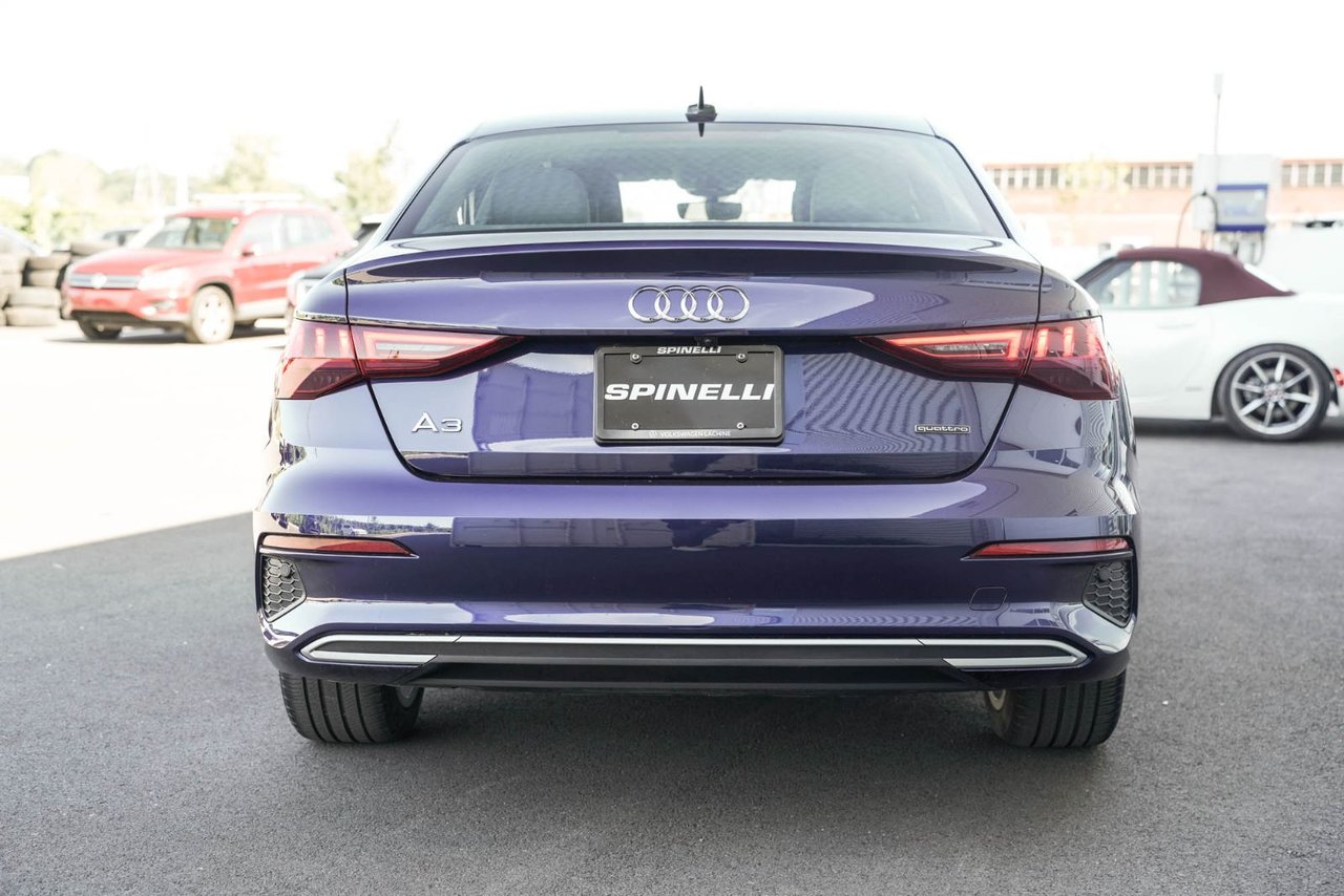 2022 Audi A3 SEDAN KOMFORT/QUATTRO/SUNROOF/KEYLESS/BLINDSPOT