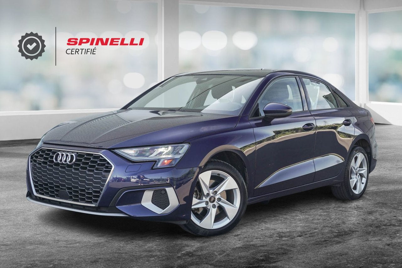2022 Audi A3 SEDAN KOMFORT/QUATTRO/SUNROOF/KEYLESS/BLINDSPOT