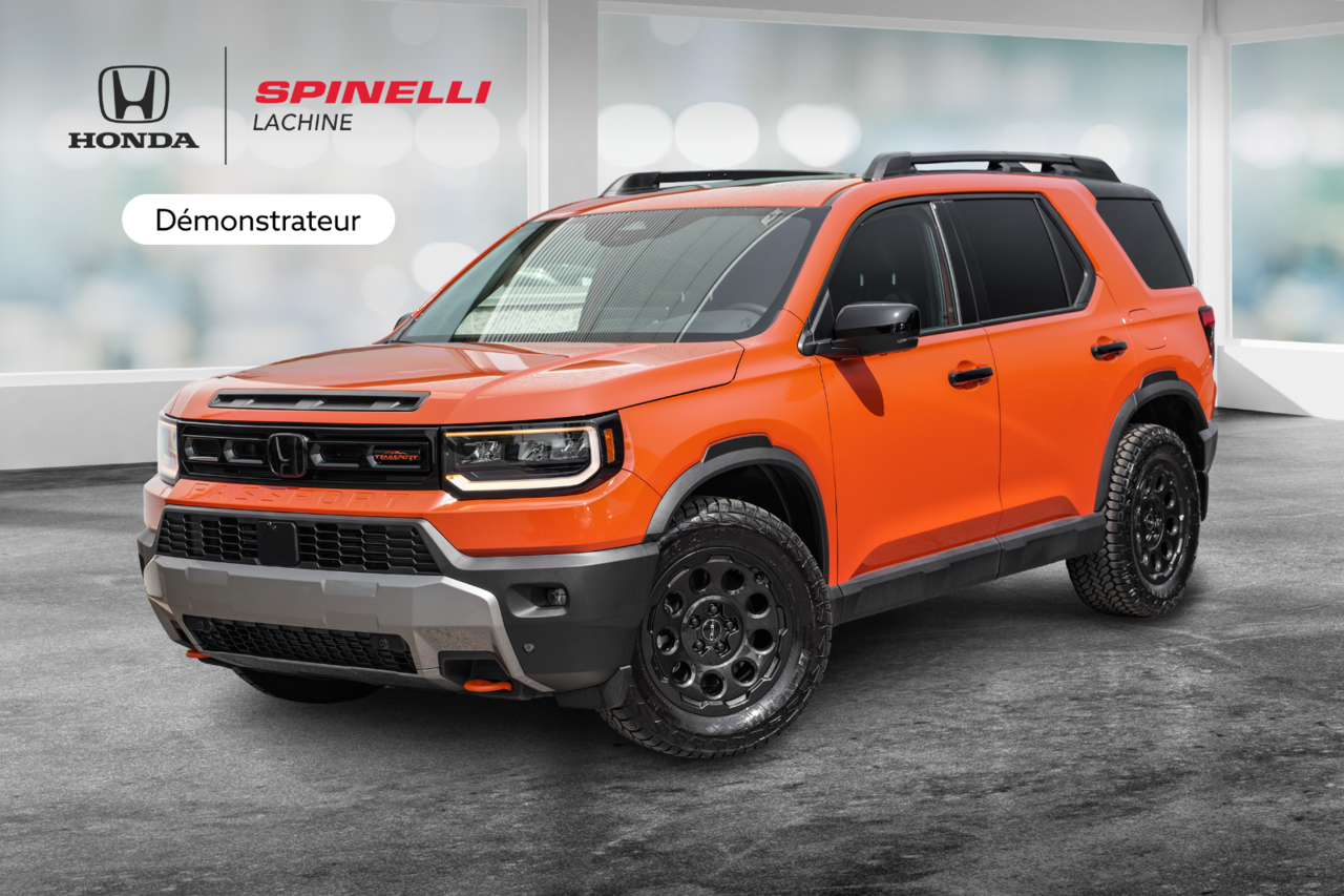 2026 Honda Passport TRAILSPORT TOURING AWD; CUIR TOIT/CAMERA PANO MAGS