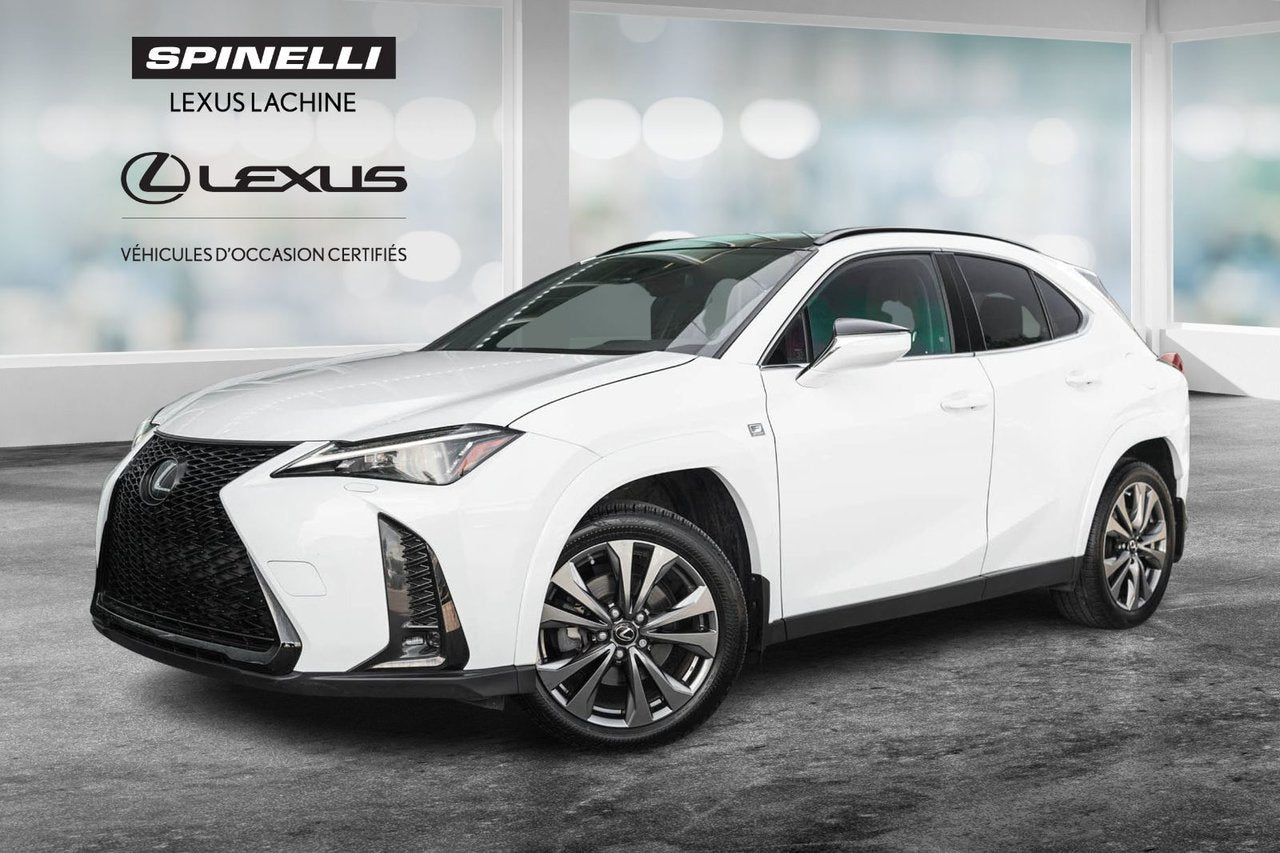 2024 Lexus UX 250h F SPORT 1 AWD CUIR ROUGE CARPLAY