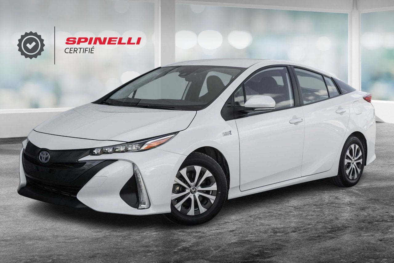 2022 Toyota PRIUS PRIME PLUG IN FWD; CAMERA SIEGES CHAUFFANT CARPLAY MAGS