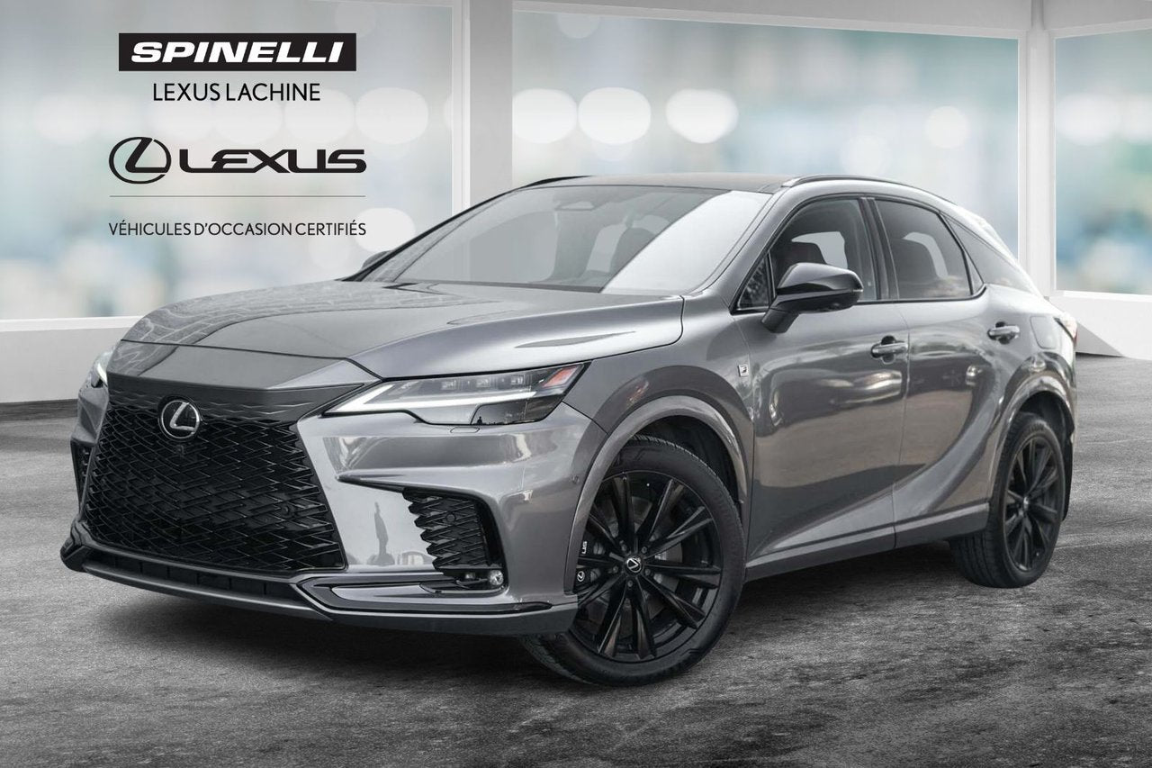 2023 Lexus RX 500H 500h F SPORT 3 MARK LEVINSON CUIR ROUGE TOIT PANO