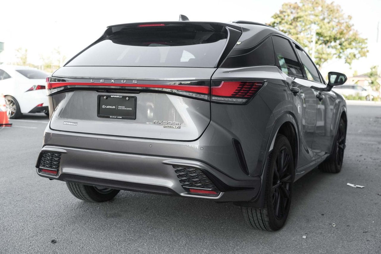 2023 Lexus RX 500H 500h F SPORT 3 MARK LEVINSON CUIR ROUGE TOIT PANO