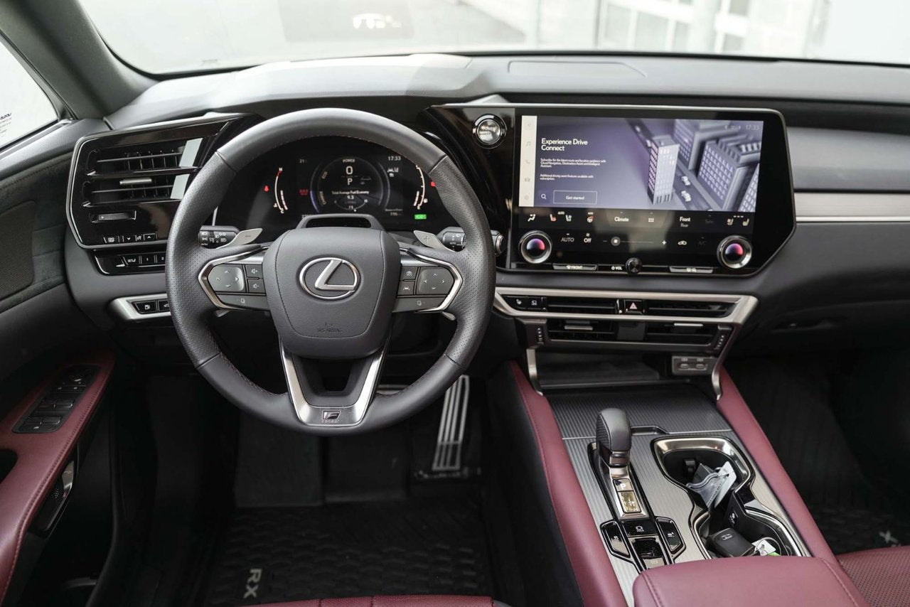 2023 Lexus RX 500H 500h F SPORT 3 MARK LEVINSON CUIR ROUGE TOIT PANO