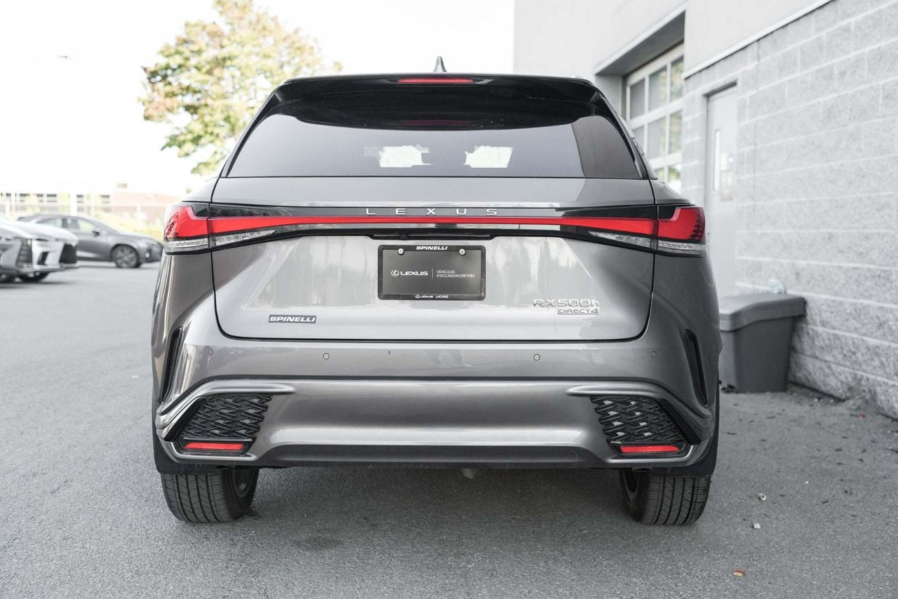 2023 Lexus RX 500H 500h F SPORT 3 MARK LEVINSON CUIR ROUGE TOIT PANO