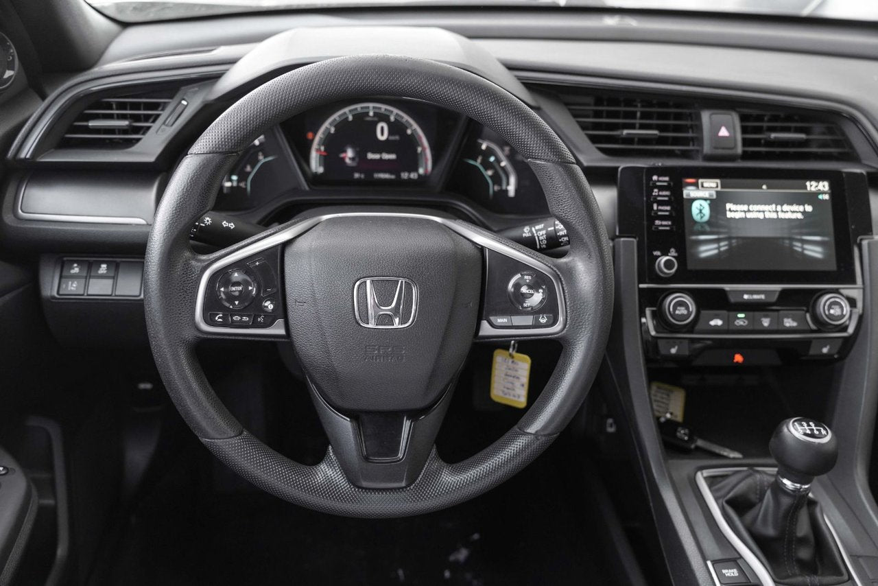 2020 Honda Civic Hatchback LX MAUELLE 6 VITESSE; A/C CAMERA SIÈGES CHAUFFANT