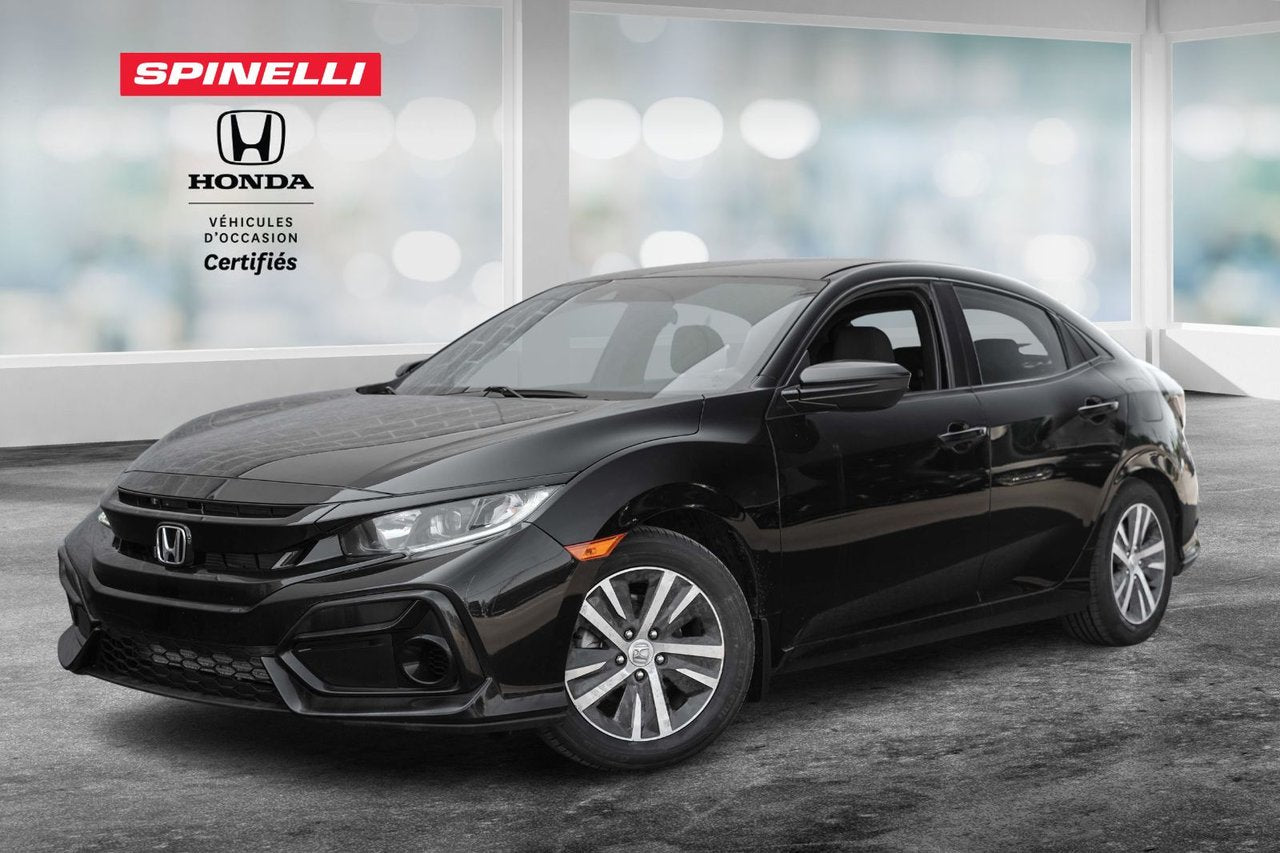 2020 Honda Civic Hatchback LX MAUELLE 6 VITESSE; A/C CAMERA SIÈGES CHAUFFANT