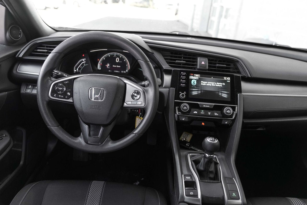 2020 Honda Civic Hatchback LX MAUELLE 6 VITESSE; A/C CAMERA SIÈGES CHAUFFANT