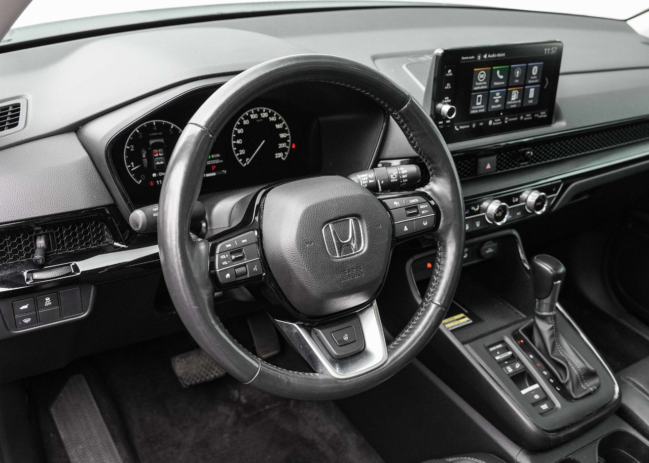 2023 Honda CR-V EX-L AWD; CUIR TOIT ANGLES MORT MAGS*BAS/LOW KM*