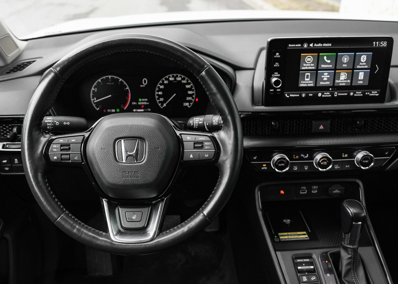 2023 Honda CR-V EX-L AWD; CUIR TOIT ANGLES MORT MAGS*BAS/LOW KM*