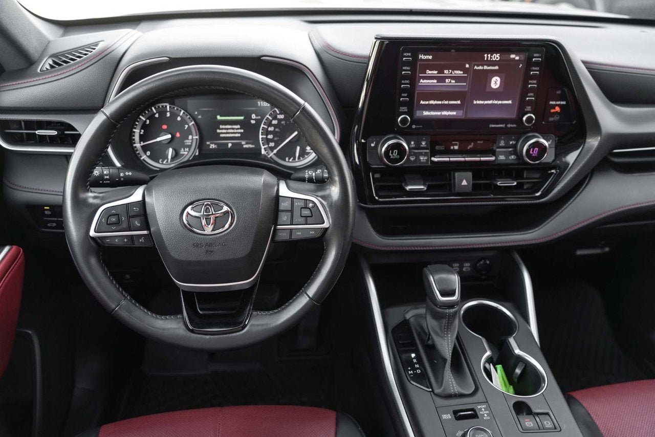 2022 Toyota Highlander XSE TOIT MAGS CUIR ROUGE CARPLAY